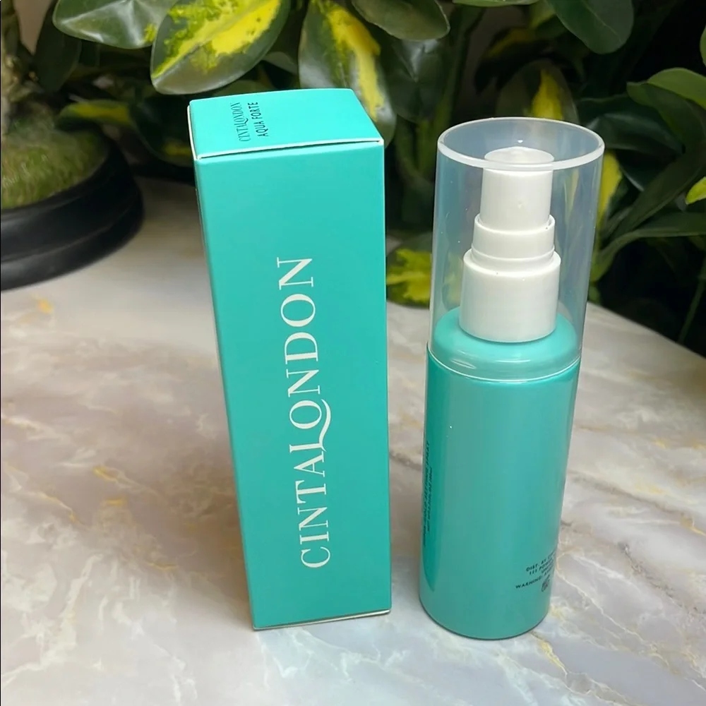 Cinta London, Aqua Forte, Super-Hold Setting Spray, 2.7fl. Oz., PAO 12M